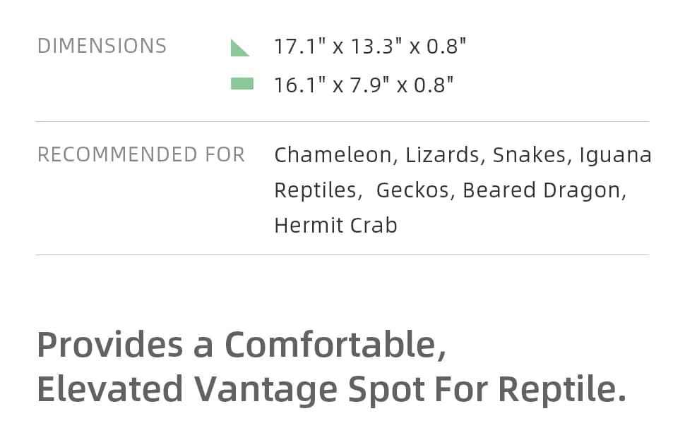 Bearded Dragon Seagrass Hammock — product details