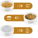 Reptile Food Dish Bowl — 2Pcs Lizard Gecko Worm Water Bowls Small (2.75in)