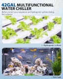 1/10 HP Aquarium Chiller 42 Gal Fish Tank Water Chiller 110V