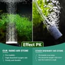 Mini Aquarium Air Stone, Small Bubble Stone Fish Tank Oxygen Stone Ultra Silent Deep Dissolving Oxygen Diffuser