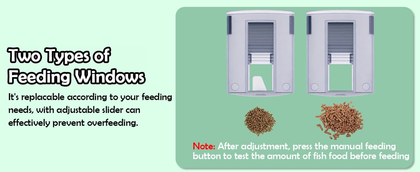 Automatic Fish Feeder for Aquarium Easy Setup & 4 Timers — product details