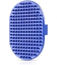 Dog Bath Brush — Dog Shampoo Brush With Adjustable Ring Handle Long Bristles — collection imagery
