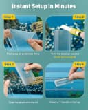 10 Gallon Fish Tank Lid — 19.3" x 9.65" x 0.14" — Size: 1PCS-19.3 x 9.65 x 0.14in