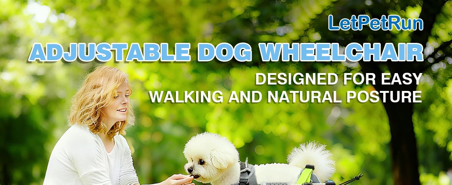 Dog Wheelchair for Back Legs — Adjustable Mobility Cart for Dog — product details