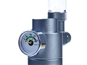 Desktop Aquarium CO2 System,45g CO2 Cartridge,5/8" & 3/8" Compatible — Precise Adjustment Valve