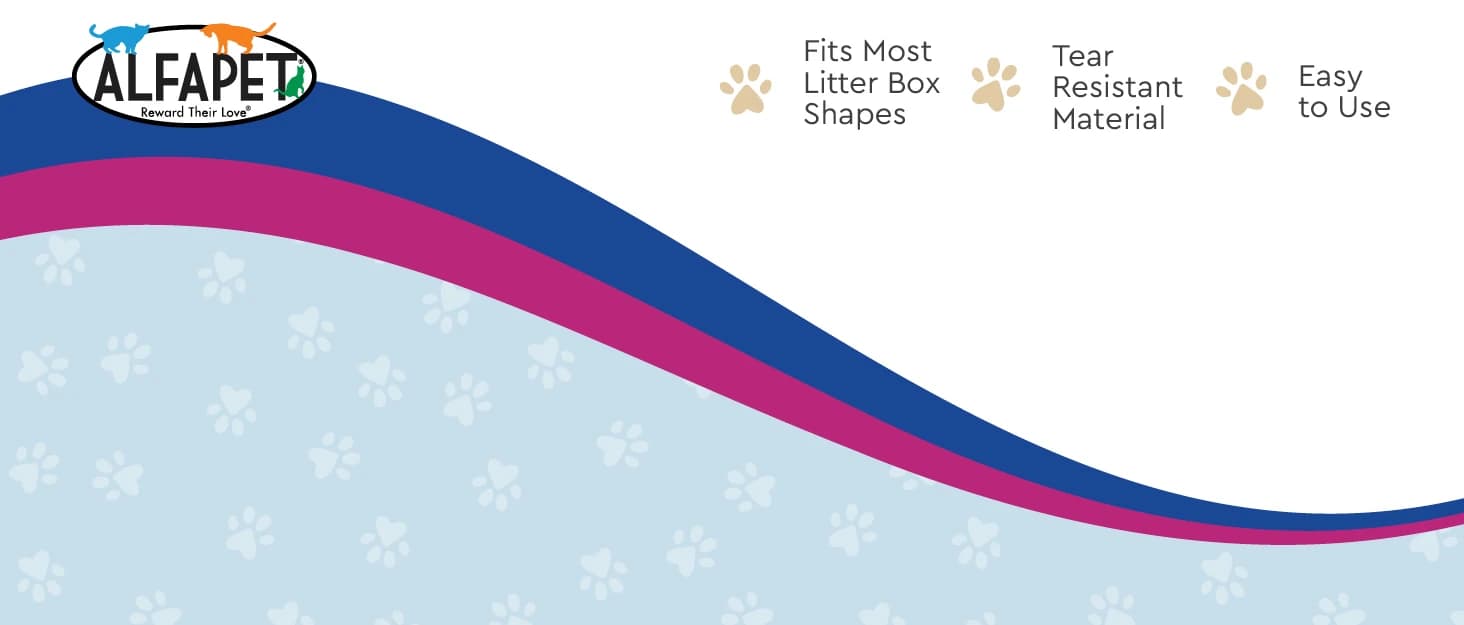 Elastic Cat Litter Box Liners - Extra Giant 10 Count - Tear-Resistant Cat Litter Bags - Waterproof Kitty Litter — collection imagery