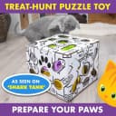 Sliders – Puzzle Toy for Indoor Cats – Treat Box Interactive Maze – Enrichment Feeder – Best Cat Toy Ever!