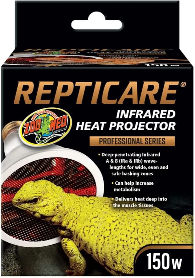 ReptiCare Infrared Heat Projector 150 Watts