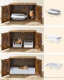 Cat Litter Box Enclosure — End Table