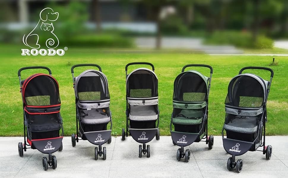 3 Wheel Pet Stroller Best Lightweight Foldable Compact Portable Jogger All Terrain Travel Pet Gear Puppy Kitty — product details