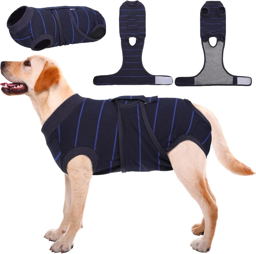 Dog Surgery Recovery Suit — Surgical Suit for Dogs Male Female