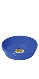 Plastic Hook Over Feeder | Mountable Livestock and Pet Feed Bucket | Horse Feed Bucket | Made in USA | 15 Quarts — product details