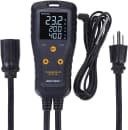 110V 15A Temperature Controller DTC151 Plug in Thermostat Outlet Digital Temperature Controller for Heat Mat