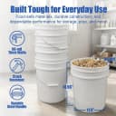 5 Gallon Bucket - Food Grade w/Lid BPA-Free
