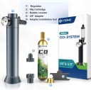 Desktop Aquarium CO2 System,45g CO2 Cartridge,5/8" & 3/8" Compatible