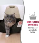 Advanced Hooded Corner Cat Litter Box with Charcoal Filter