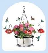Charming Wind Chimes Hummingbird feeders for Outdoors Hanging ant and bee Proof — collection imagery