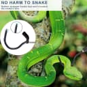 Snake Hook Heavy Duty — Snake Hook Retractable 35"-65" Catcher Hook for Rattlesnakes Ball Python Rattle Cobra