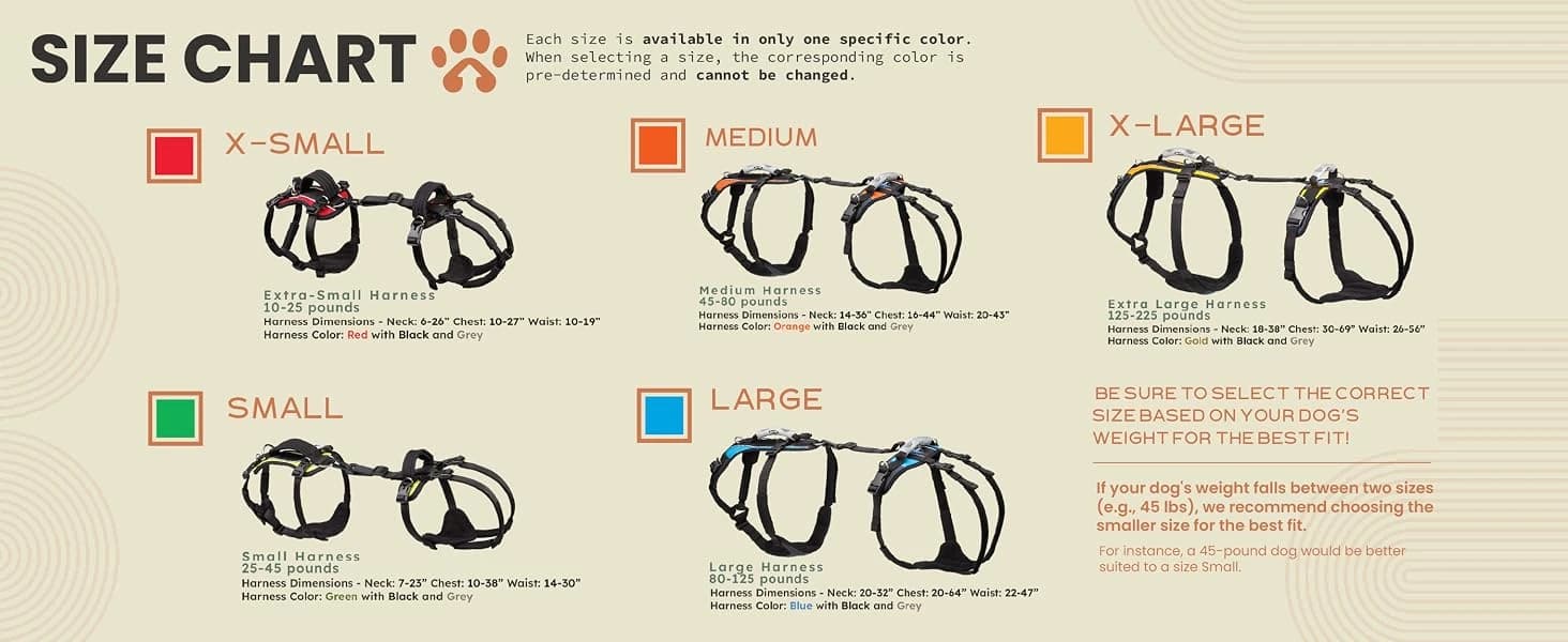 Dog Lift Harness — Full Support — product details