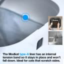 Top-Entry Cat Litter Box — Leak-Proof