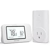 110V 15A Temperature Controller DTC151 Plug in Thermostat Outlet Digital Temperature Controller for Heat Mat — collection imagery