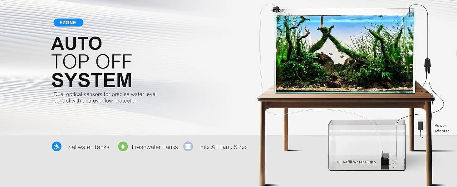 Aquarium ATO System — QST2.0 Auto Top Off Controller for Tanks — product details