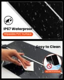 Reptile Terrarium Heat Pad with LCD Digital Aquarium Thermometer