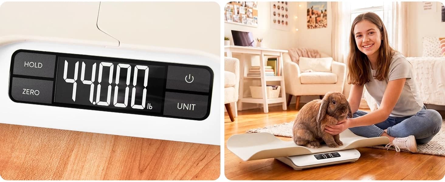 Wiggle-Proof Digital Pet Scale for Cats — product details