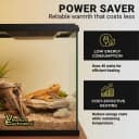 Radiant Heat Panels Made in USA 40W–Premium Reptile Heater Mounts Easily with Included Screws Reptile Heat Panel