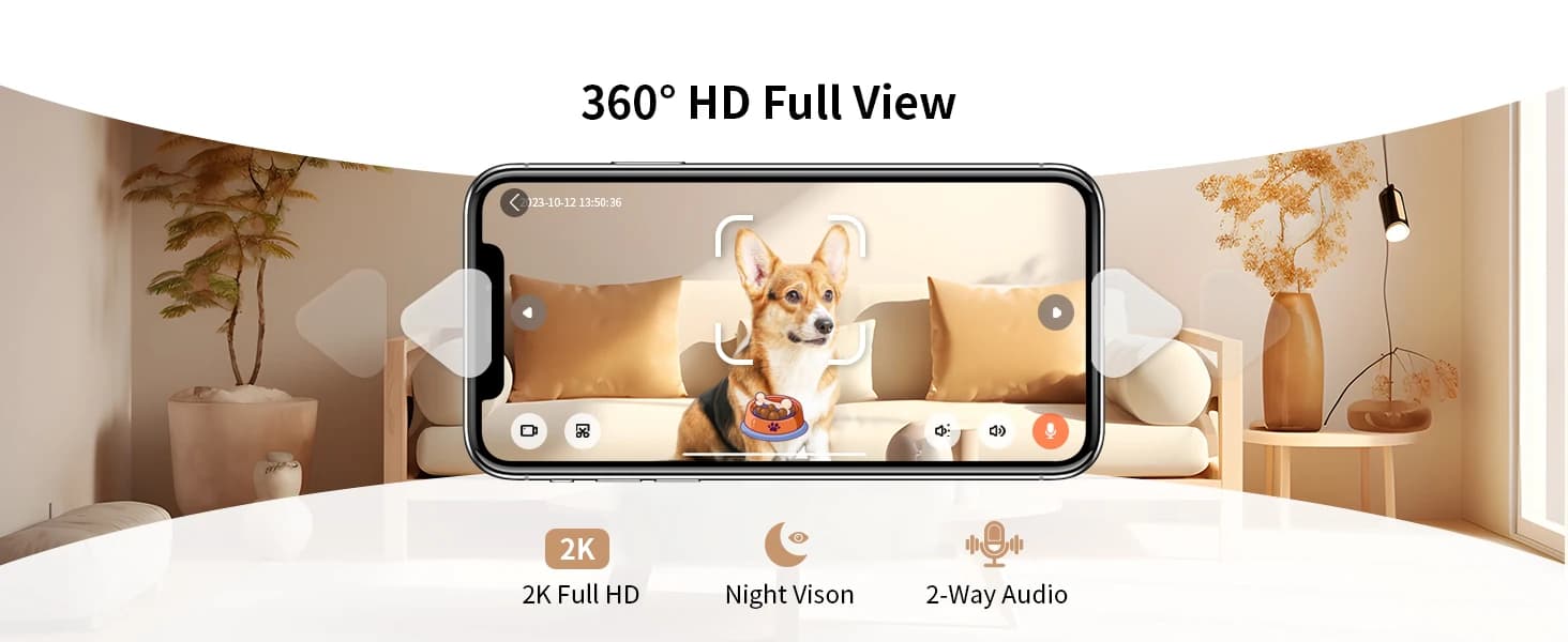 2K Pet Camera Treat Dispenser — collection imagery