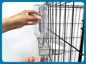 Gravity Pet Water Bowl — 16oz Anti-Splash Crate Dispenser — How to Install