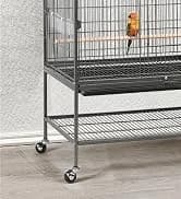 64-Inch Open Top Bird Cage for Parakeets and Cockatiels — collection imagery