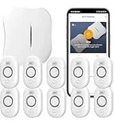 5 Pack Water Leak Detectors for Home — 100dB Water Sensor Alarm for Basement — collection imagery