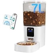 Automatic Cat Feeder with 2K Camera: 5G WiFi Automatic Dog Feeder with Night Vision — collection imagery