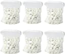 Bio Ceramic Rings 6 lbs Aquarium Sump Filter Media Fish Tank Koi Pond Canister Filter Media in 6 Free Mesh Bags