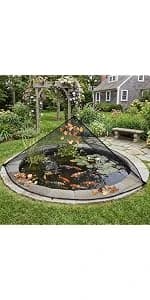 10x14 ft Pond Cover Dome Net with Frame for Outdoor Koi Leaves — product details