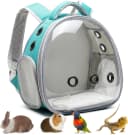 Portable Travel pet Backpack Carrier Hamster Bag Guinea Pig Bird Small Dog and Cat Turtle Carrier Rabbit Cage
