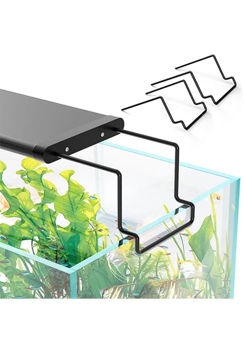2 Pcs Aquarium Light Riser for Rimmed/Rimless Tanks (Width 3 inch) — collection imagery