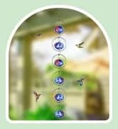 Charming Wind Chimes Hummingbird feeders for Outdoors Hanging ant and bee Proof — collection imagery