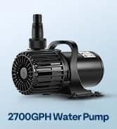 120W Pond Pump — 2700GPH Submersible Water Pump for Koi Pond — collection imagery