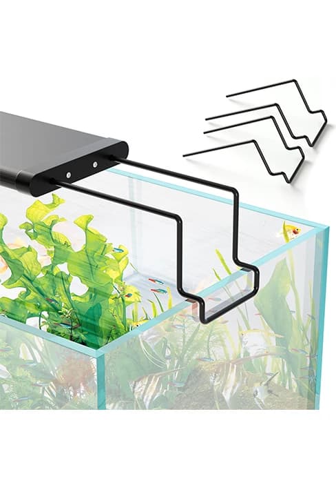 2 Pcs Aquarium Light Riser for Rimmed/Rimless Tanks (Width 3 inch) — collection imagery