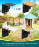 Heavy Duty Bird Feeder Pole - 109 Inch Adjustable 1 Inch Metal Bird House Pole with 14” Deep Auger Base |