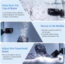 Mini Wave Maker for 15-40 Gallon Aquarium with Magnetic Mount Quiet Powerhead for Saltwater and Freshwater Fish