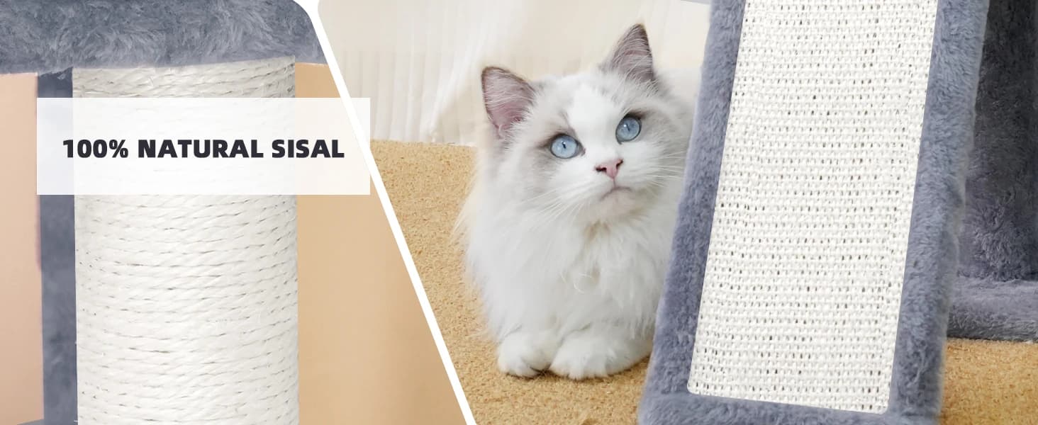 YOUPET Cat Tree with Cat Scratching Post for Indoor Cats — product details