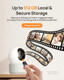 Pano 4K UHD Indoor Camera — Pet/Dog Security Camera with Phone App