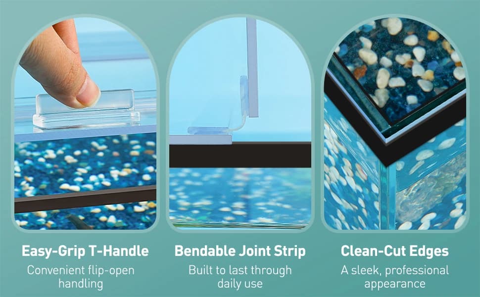 10 Gallon Fish Tank Lid — 19.3" x 9.65" x 0.14" — product details