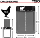 Door T50 – Automatic Chicken Coop Door Opener