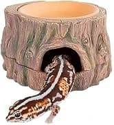 3 in 1 Reptile Hide Cave with Detachable Base and Humidity Dish — collection imagery