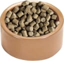 Stoneware Ceramic Pet Bowl — Brown