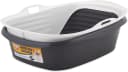 Rimmed Open Cat Litter Box — Wave with High Sides